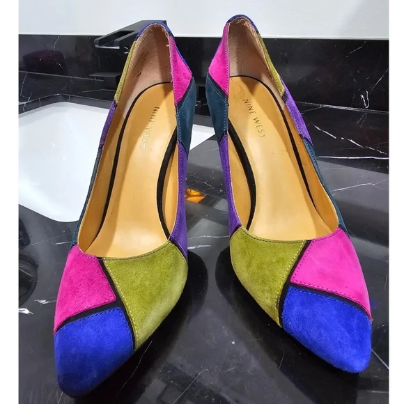 ColorBlock Heels - Picture 1 of 3
